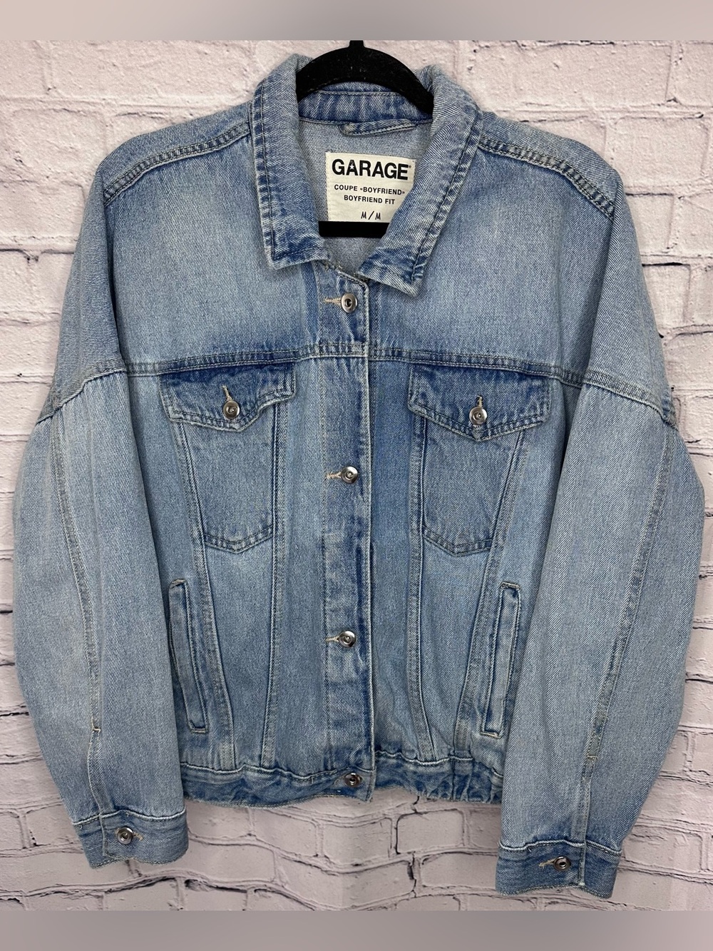 Garage Boyfriend Style Jean Jacket
